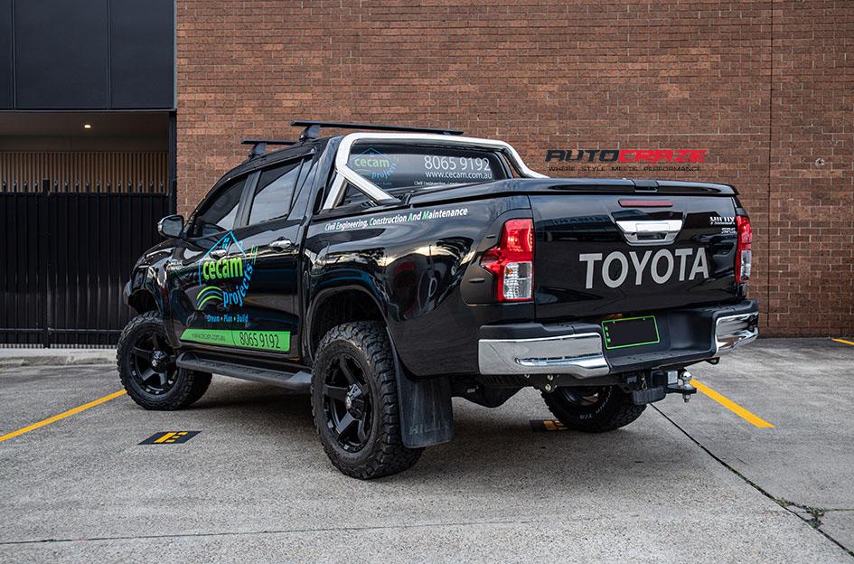 TOYOTA HILUX N80 4WD EXODUS MATTE BLACK